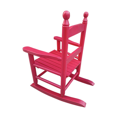 Rockin Red Chair: Kids Indoor/Outdoor Delight!