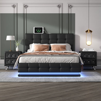 Bella Black 3PC Bedroom Set