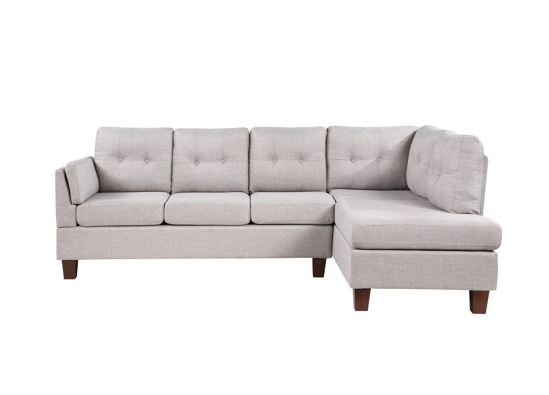Dalia Modern Sectional w/Right Facing Chaise