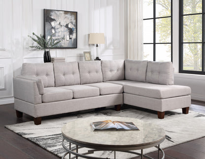 Dalia Modern Sectional w/Right Facing Chaise