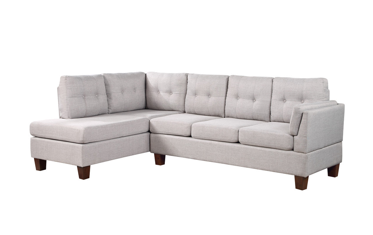 Dalia Modern Sectional w/Left Facing Chaise