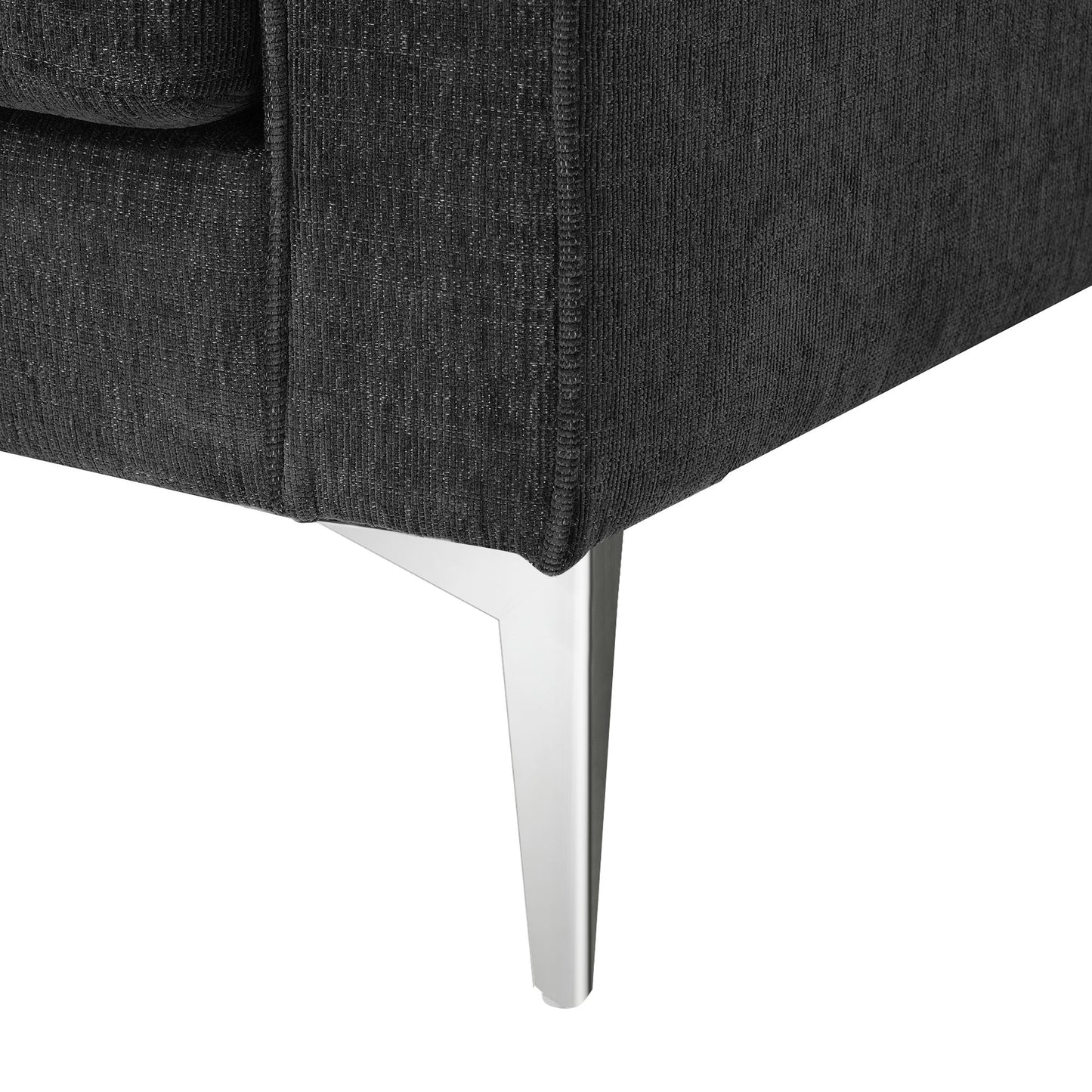 Burley 3PC Sofa Set w/Metal Legs