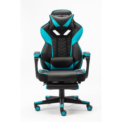Ergonomic Gaming Chair w/Footrest