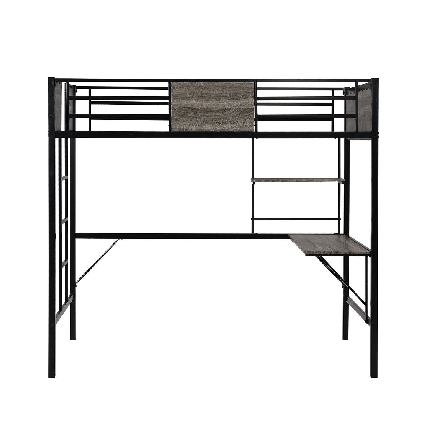 Twin Loft BEd w/ Desk & Shelf