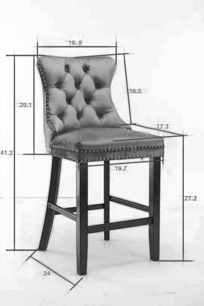 Nia Counter Ht. Dining Room Chairs Set of 2