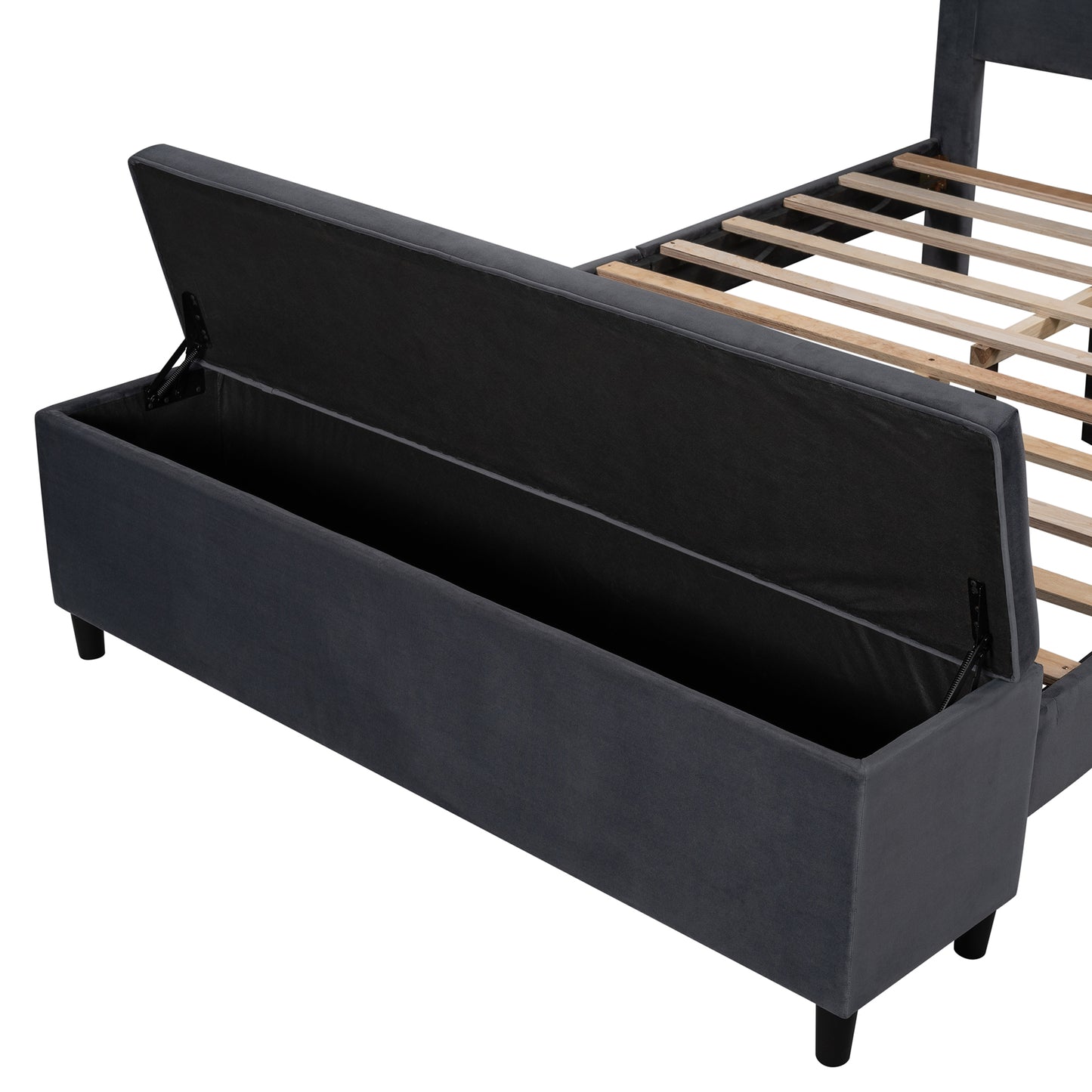 Luci Upholstered Queen Bed w/Storage