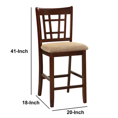 Senne Counter Ht. Dining Chairs Set of 2