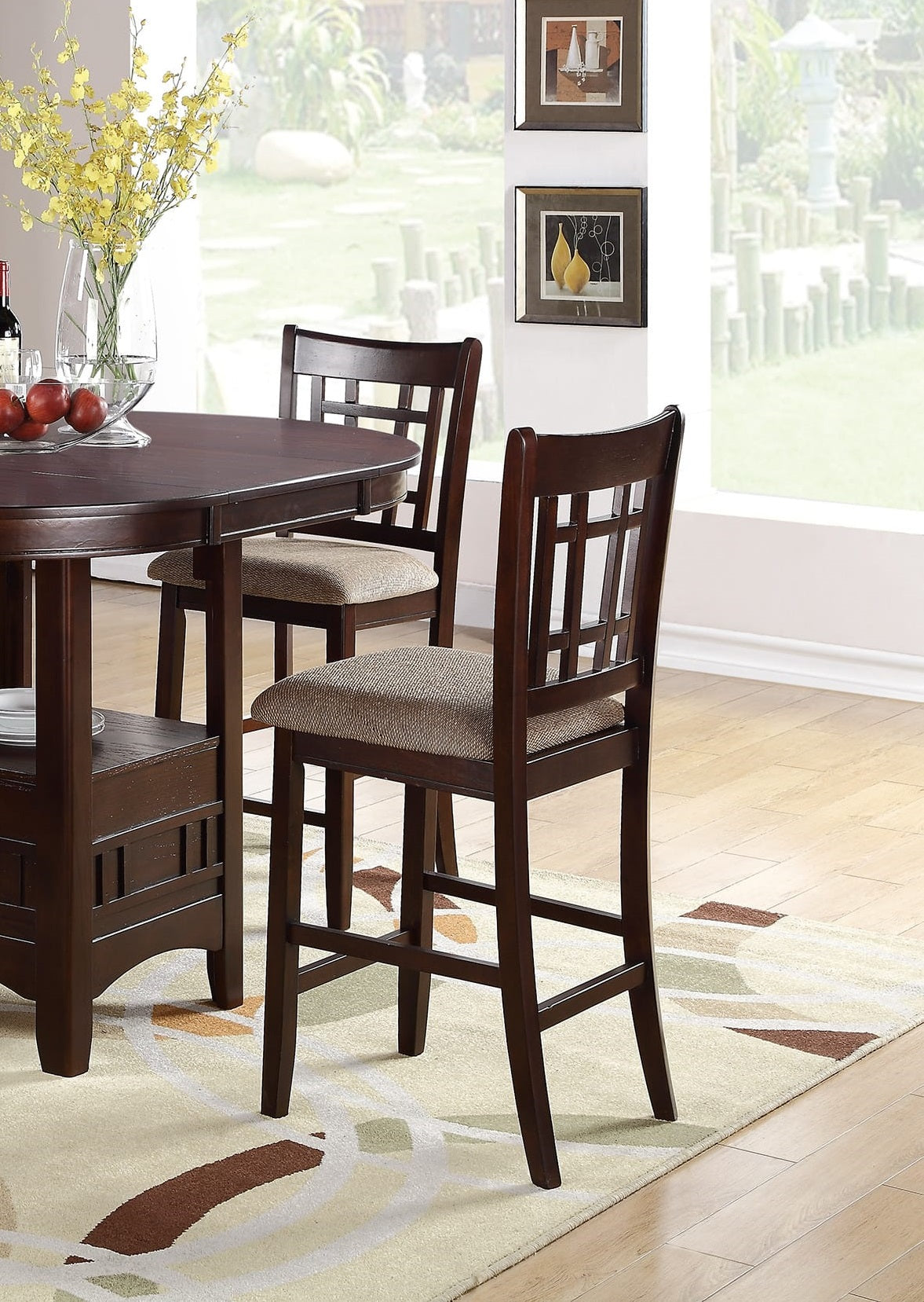 Senne Counter Ht. Dining Chairs Set of 2