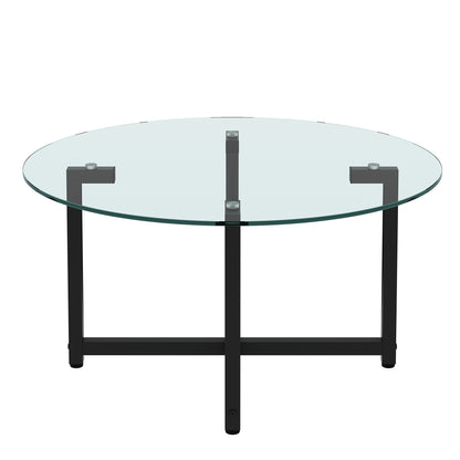 Round Glass Coffee Table