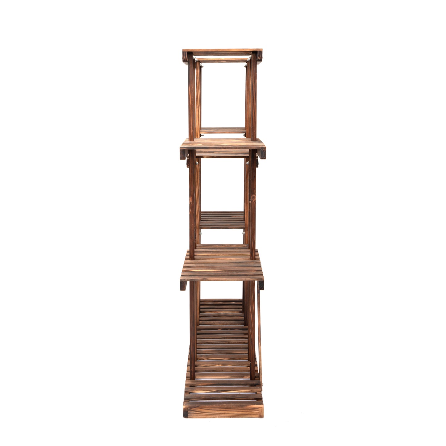 Large Multi-tier Solid Wood Plant Stand