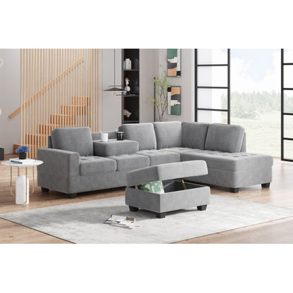 Madine L-Shaped Sectional