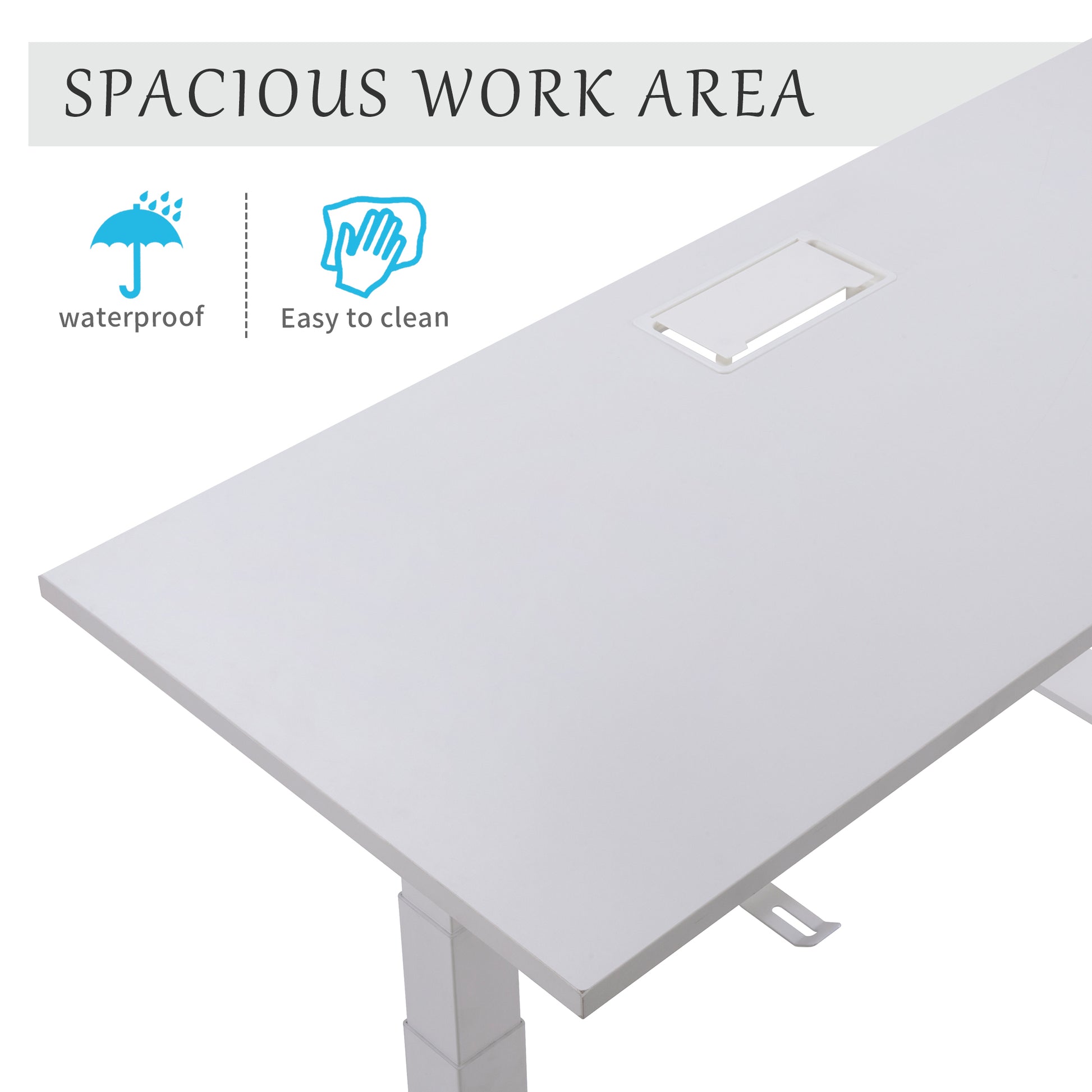 Adjustable Electric Standing Desk White