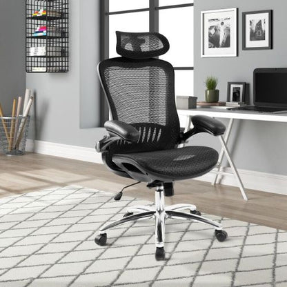Elite Ergonomic Mesh Chair w/ Adjustable Headrest