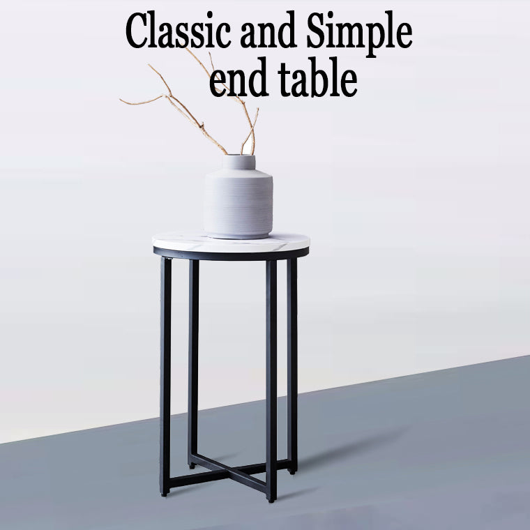 Modern End Table Black