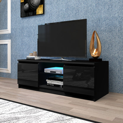 Modern Media Console up to 55" Black