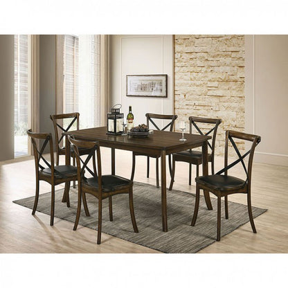 Buhl 6PC Dining Table Set w/Bench